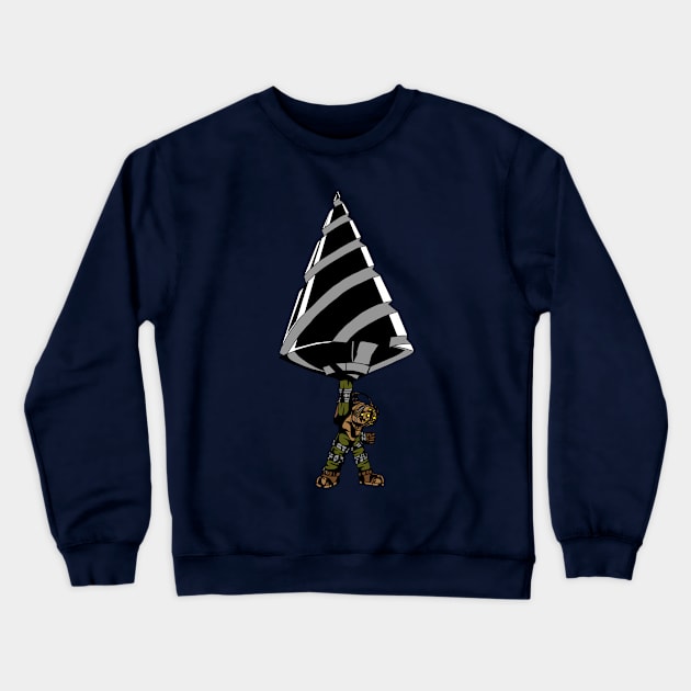 Giga Drill Daddy Crewneck Sweatshirt by Carmina